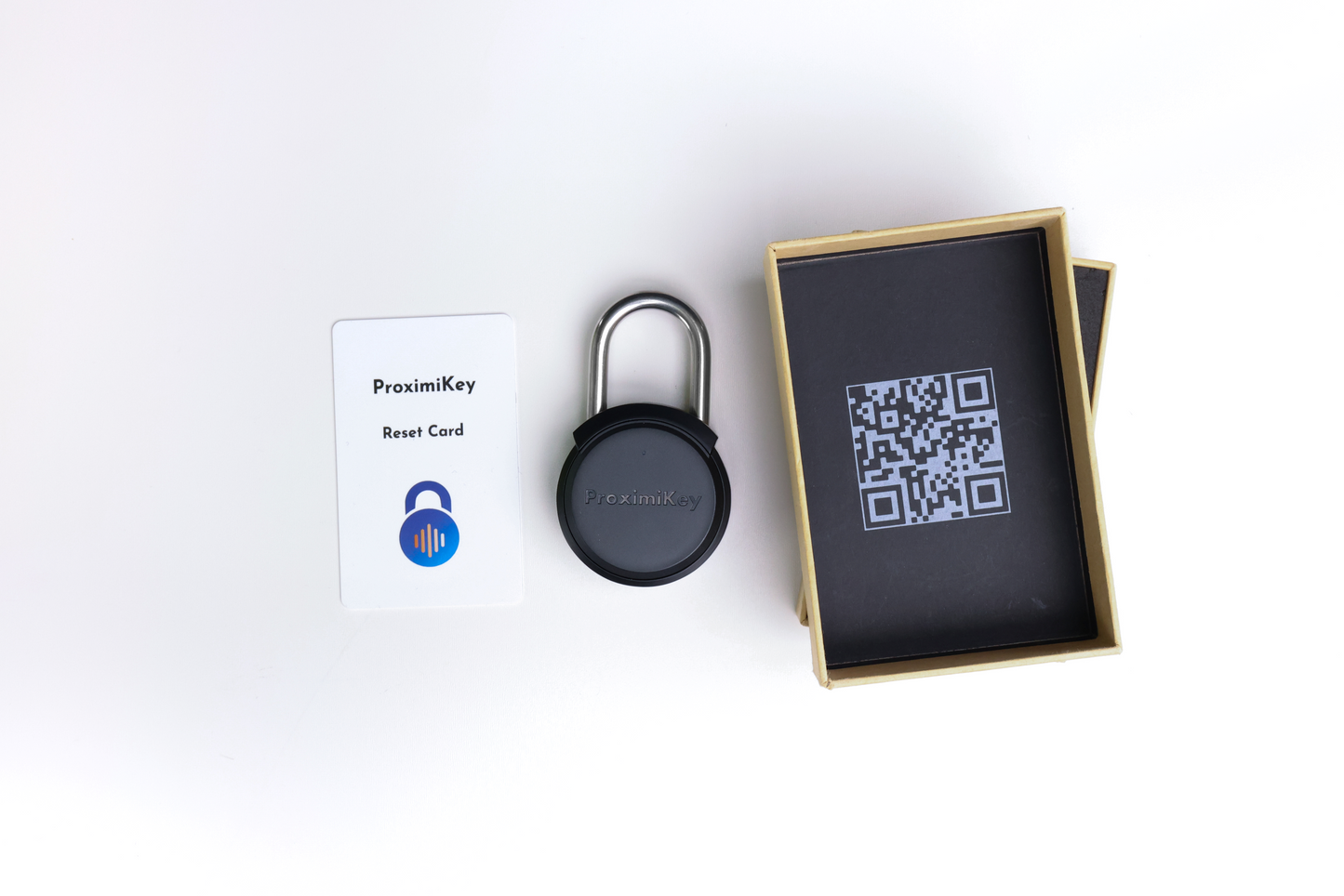 ProximiKey Smart NFC Hængelås - Sort