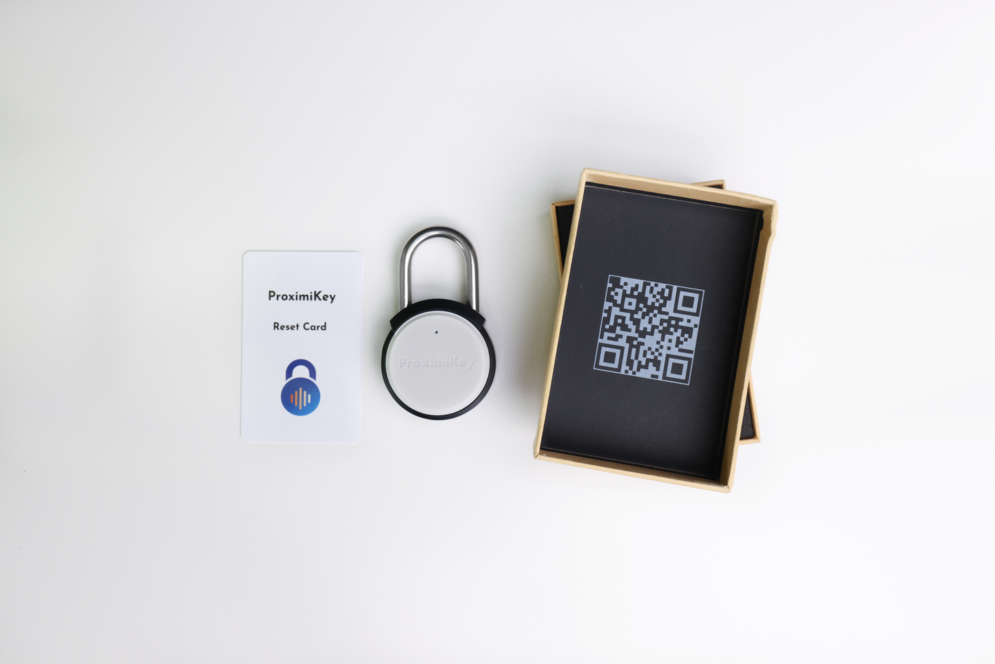 ProximiKey Smart NFC Hængelås - Hvid